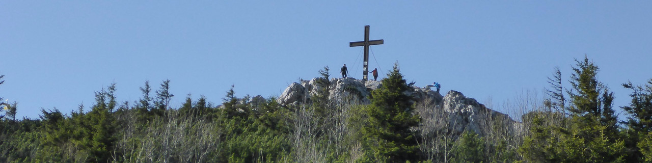 Hochlantsch von der Teichalm - Grazer Bergland