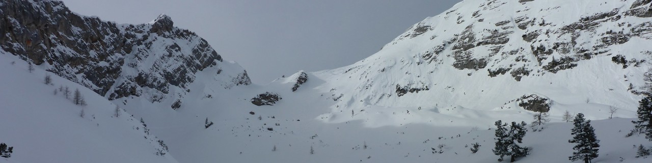 Gsuchmauer vom Johnsbachtal - Ebnerklamm - Gesäuse