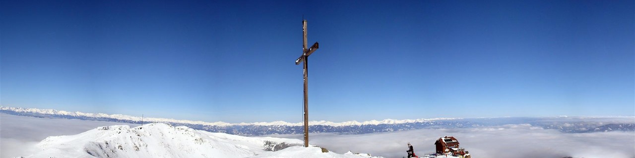 Zirbitzkogel von Sabathyhütte - Lavanttaler Alpen