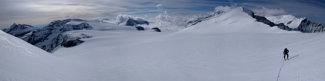 Hohe Riffl von der Oberwalderhütte - Glocknergruppe