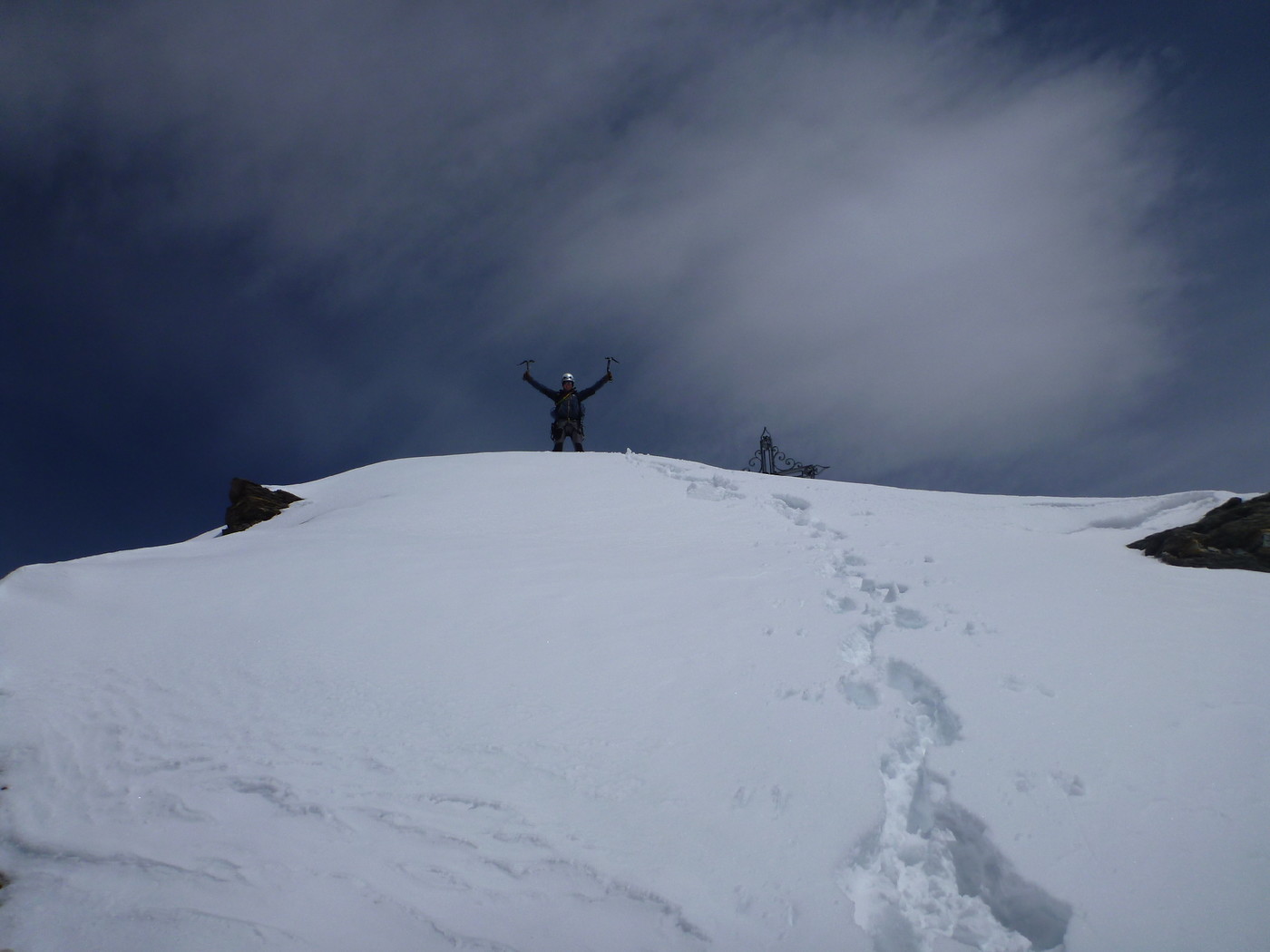 Hohe Riffl Nordwand Glocknergruppe Eisklettern GBL