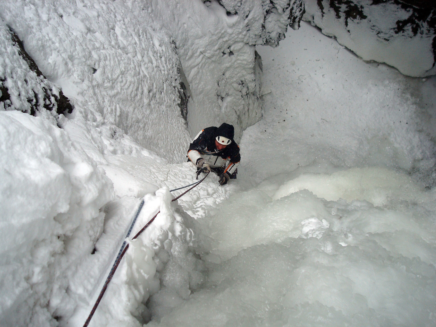 Eisfall - Eisklettern | Totes Hengstpass GBL - Gebirge Rosenauer -