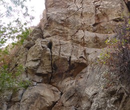 La Martela links 6b rechts 6b+