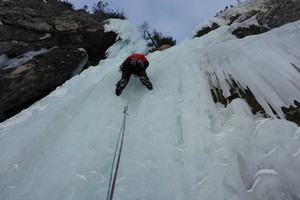 Das Schwert des Damokles - Gadertal - Dolomiten