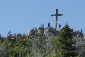 Hochlantsch von der Teichalm - Grazer Bergland Hochlantsch von der Teichalm - Grazer Bergland