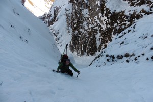 Nordostrinne und rote Rinne Eisenerzer Reichenstein - Eisenerzer Alpen