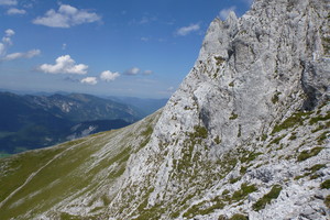 Schritte zum Gipfel (NW Rippe) - Admonter Kalbling - Gesäuse
