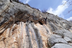 Winterklettern in Kompanj