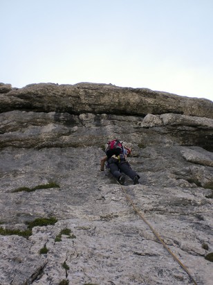 13. Seillänge Ausstieg