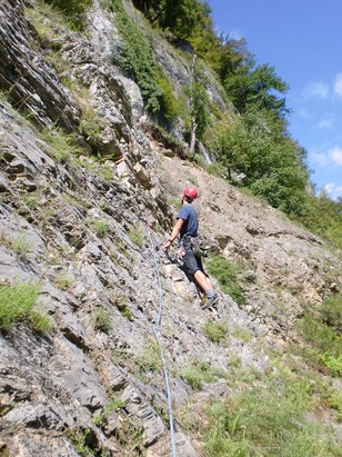Erste (neue) Seillänge