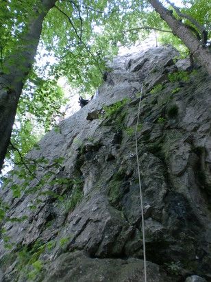 Erste Seillänge Erste Seillänge