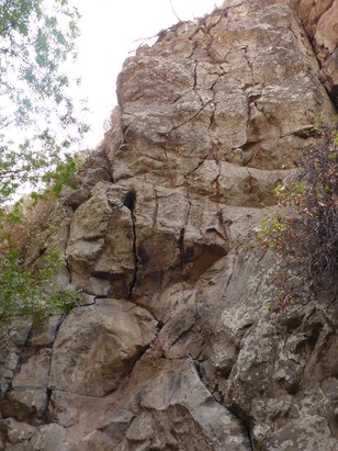 La Martela links 6b rechts 6b+