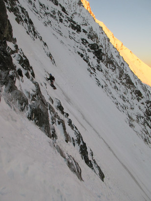 Rückblick vom Abseilen