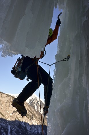 Start in die 6te Seillänge