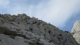 4. Seillänge Schlüsselstelle