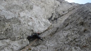 Zweite Seillänge Zweite Seillänge