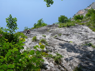 1. Seillänge 1. Seillänge