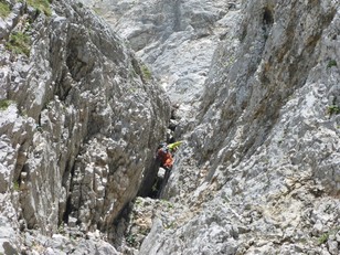 15. Seillänge Kamin