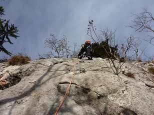 2. Seillänge 2. Seillänge