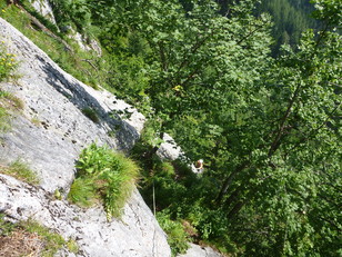 2. Seillänge 2. Seillänge