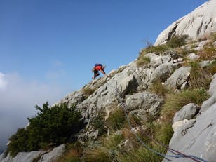 3. Seillänge Verbindung 3. Seillänge Verbindung