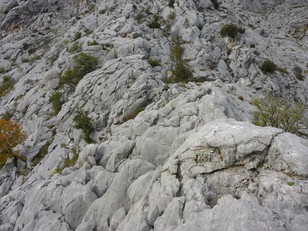 5. Seillänge am Grat