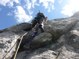 5. Seillänge gerade