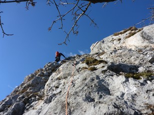 8. Seillänge 8. Seillänge