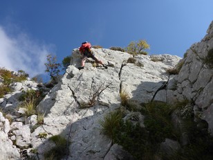 8. Seillänge 8. Seillänge