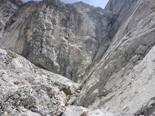 9.-11. Seillänge Schlucht