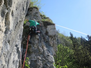 Dritte Seillänge Dritte Seillänge