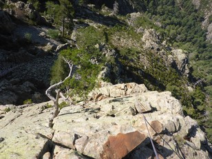 Dritte Seillänge Dritte Seillänge