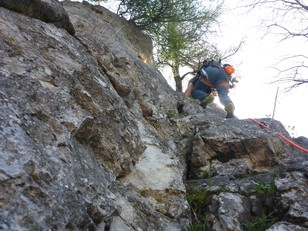 Einstiegsvariante Breite Wand Einstiegsvariante Breite Wand