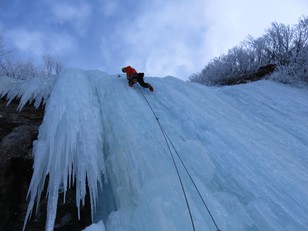 Im linken Teil des Vorhangs Im linken Teil des Vorhangs