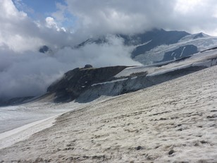 Oberwalderhütte in Sicht Oberwalderhütte in Sicht