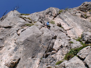 Siebente Seillänge Siebente Seillänge