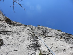 Zweite Seillänge Zweite Seillänge