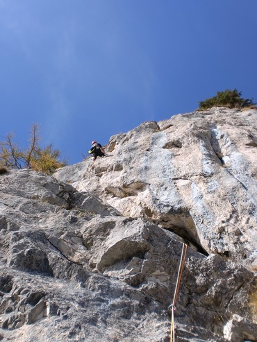 10. Seillänge Ausstieg