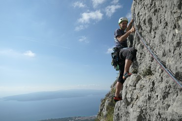 5. Seillänge steiler Beginn