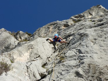 1. Seillänge - Verschneidung