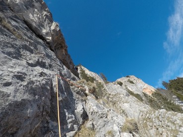 2. Seillänge Querung