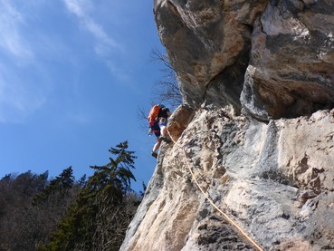 2. Seillänge Querung