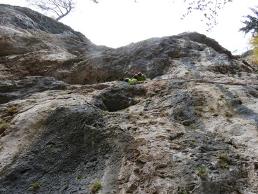 2. Seillänge steiler Start