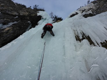 3. Seillänge rechte Spur
