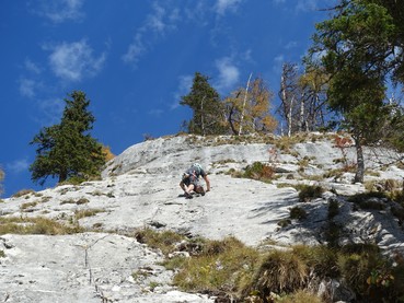 Yippie - 3.SL vor der Schlüsselstelle